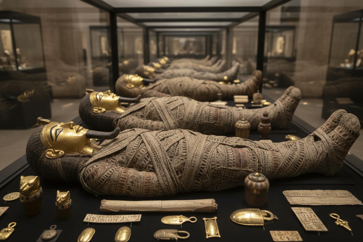 Momia egipcia revela secretos milenarios con tecnología de imagen médica