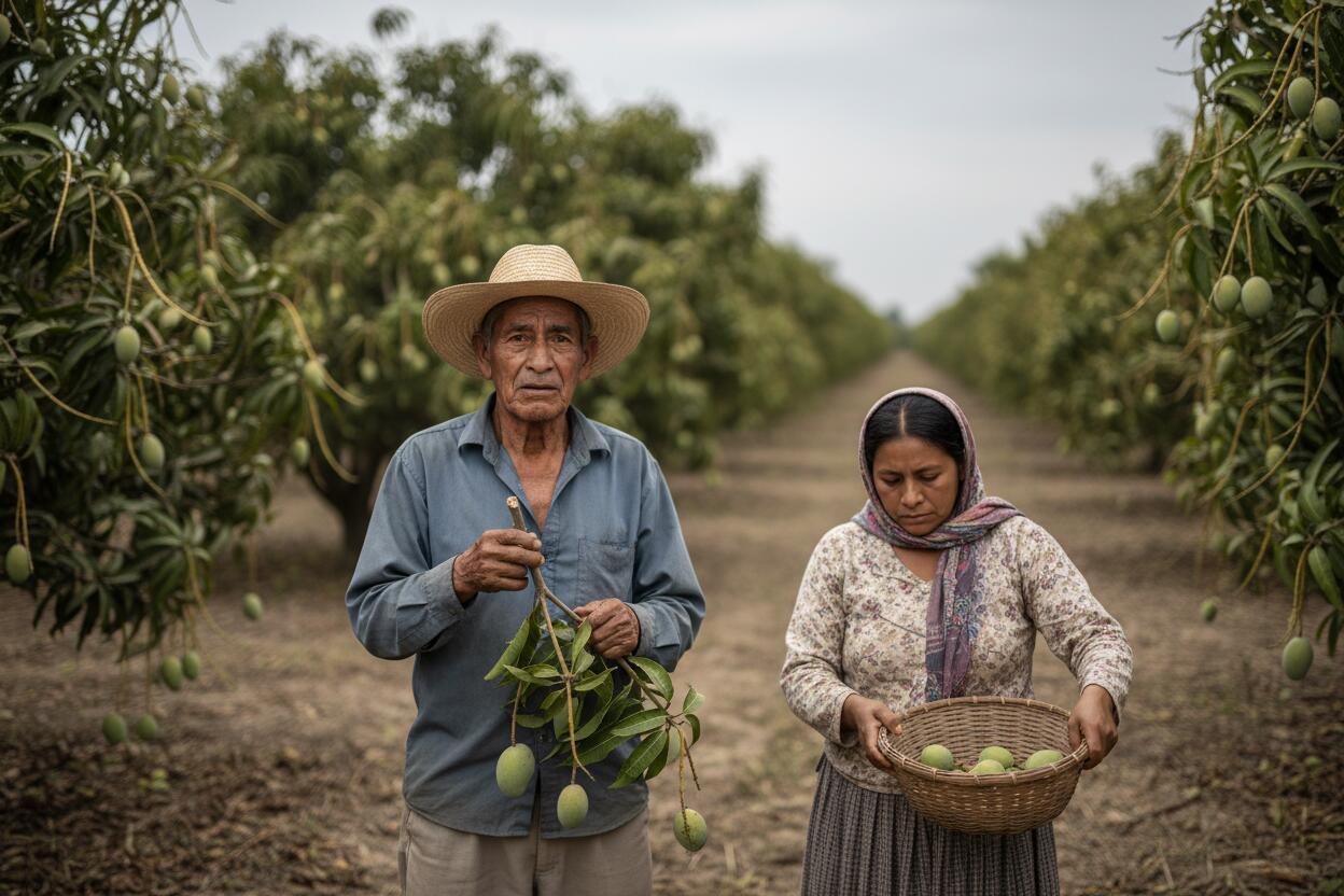 Producción de mango en Nayarit cae 70% por baja floración