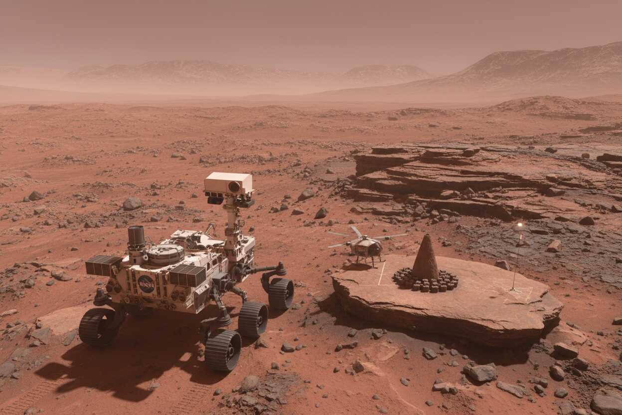 Señales de vida antigua en Marte: ¿robótica o microbios?