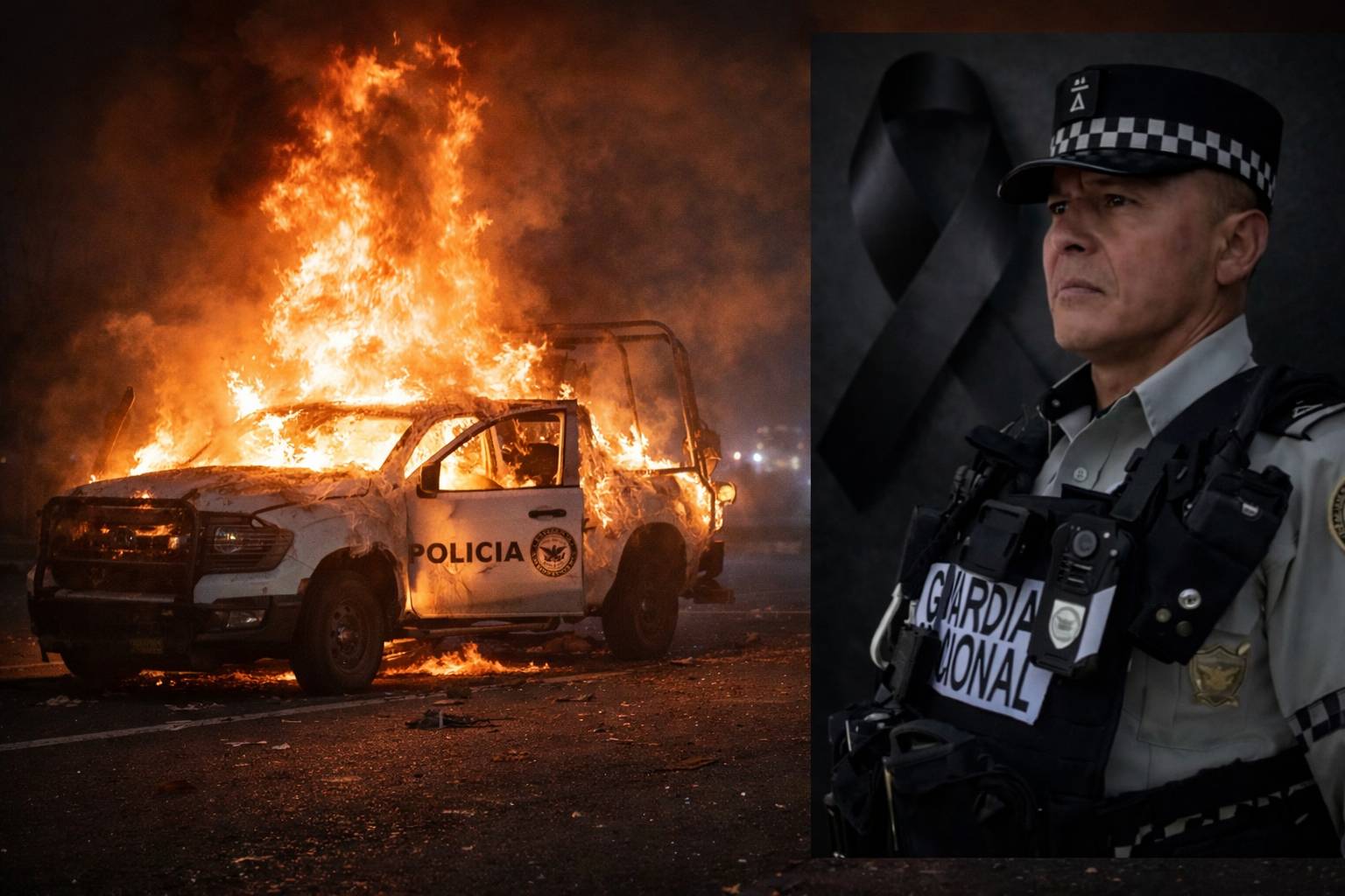 Coche bomba mata a capitán de la Guardia Nacional en Jalisco tras ola de violencia en la región