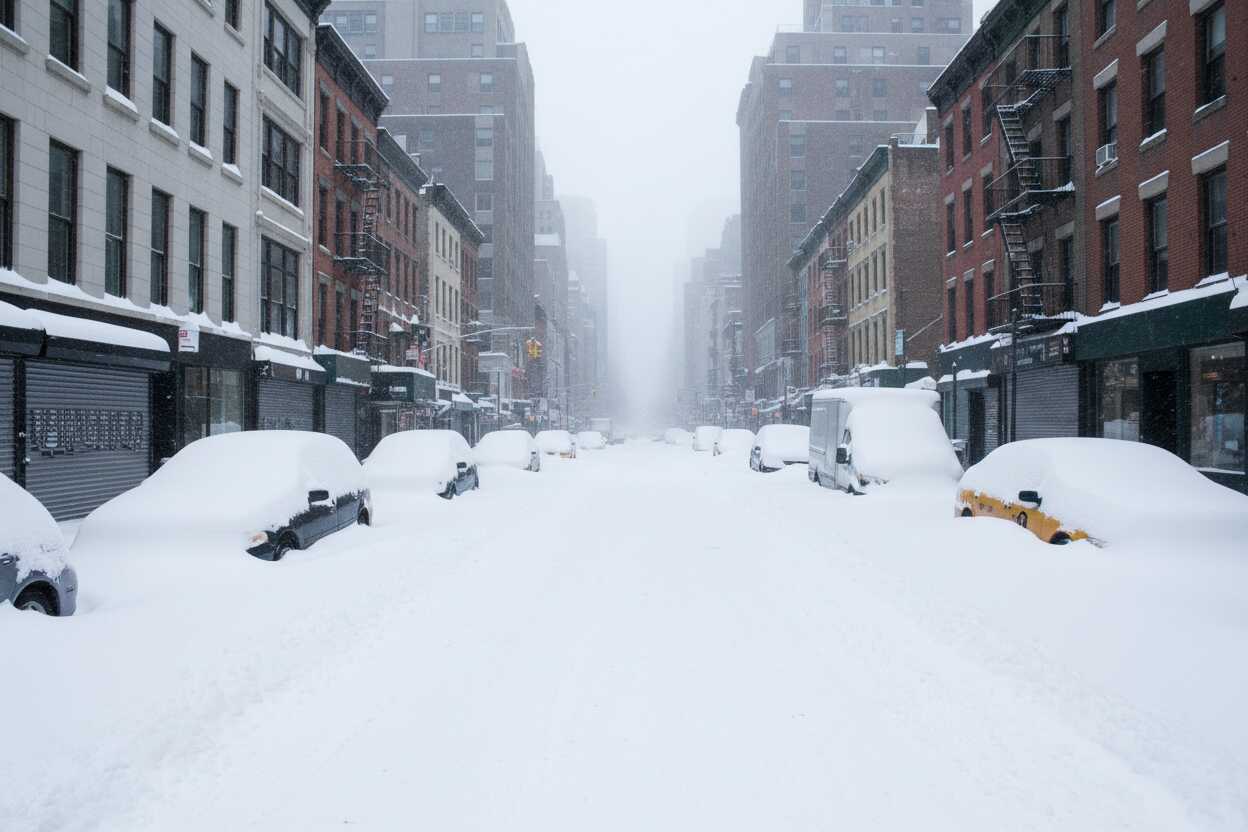 Tormenta histórica azota la Costa Este con nevadas récord y cierres