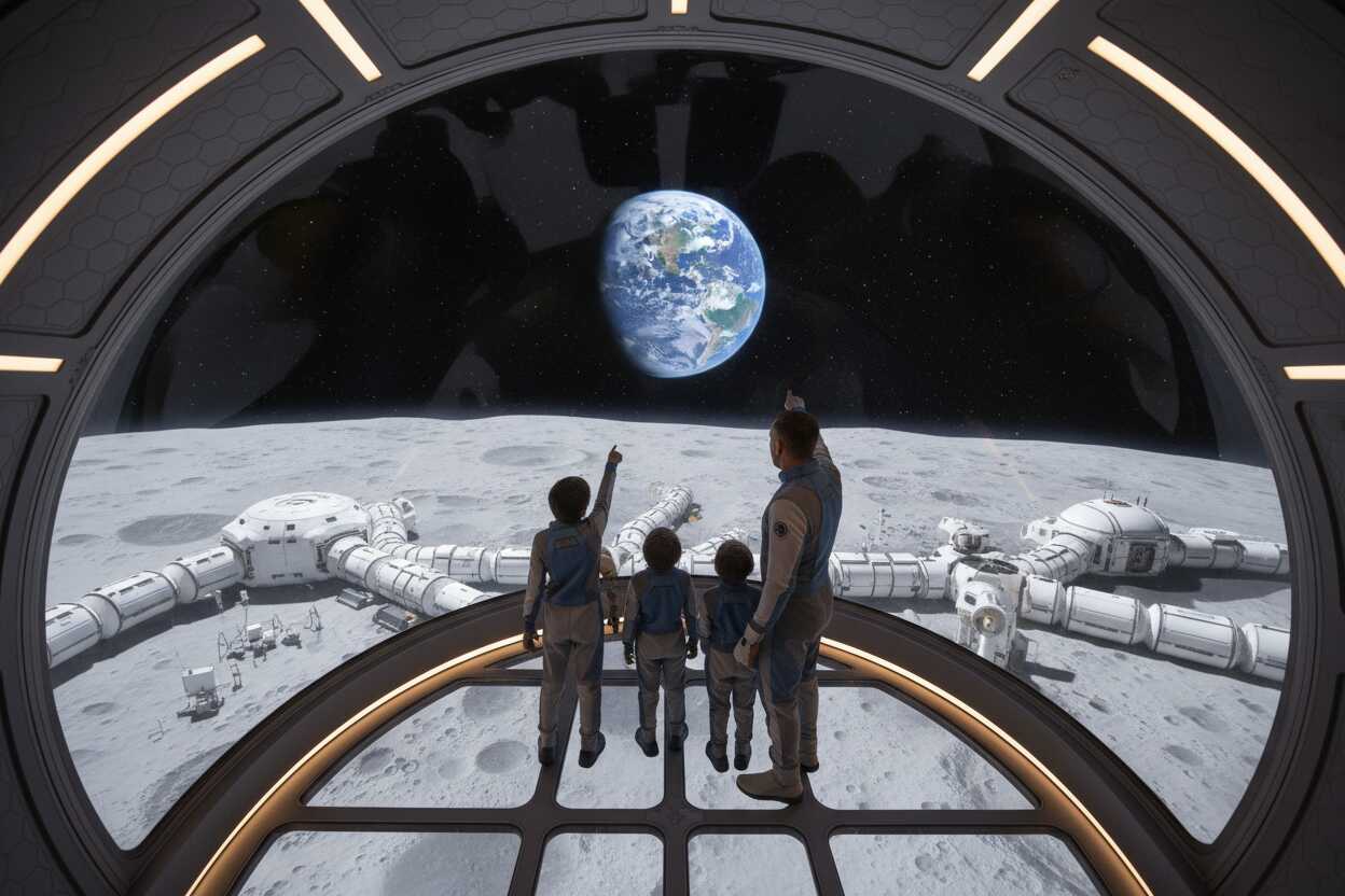 ¿Podría nacer alguien algún día en la Luna? La ciencia lo analiza.