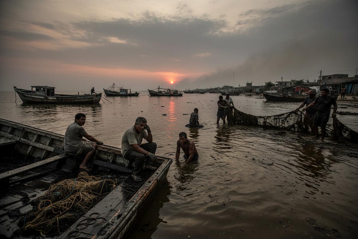 Derrame de hidrocarburos causa afectaciones a la salud en Veracruz.