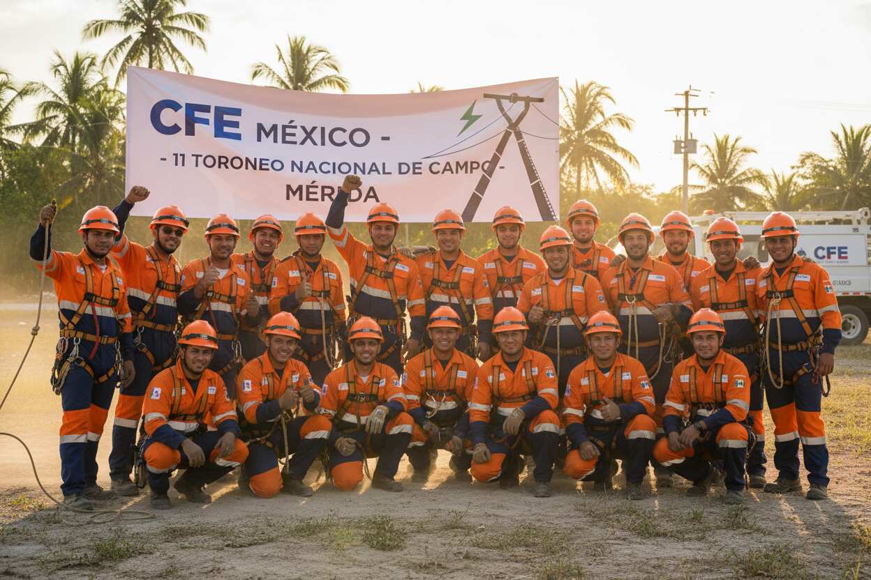 CFE celebra talento y compromiso en el 11º Torneo Nacional de Campo