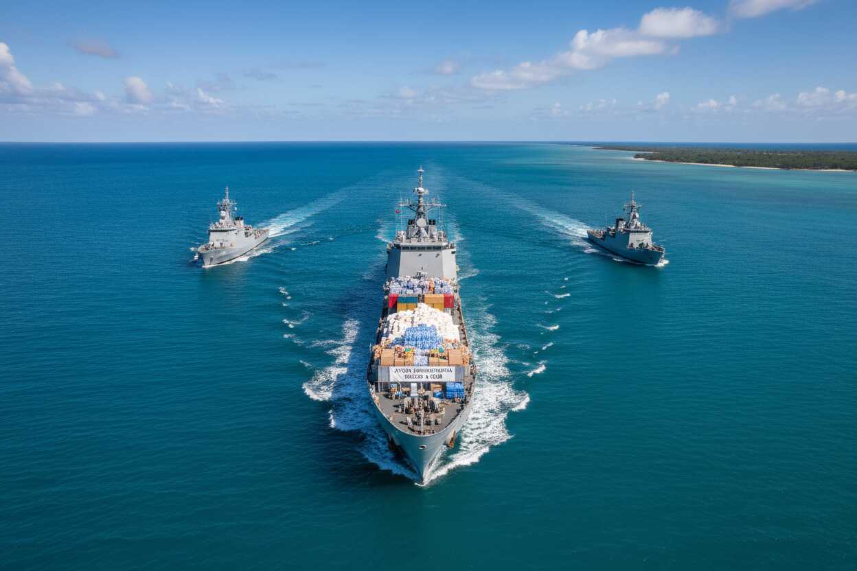 México envía víveres a Cuba en medio de crisis económica