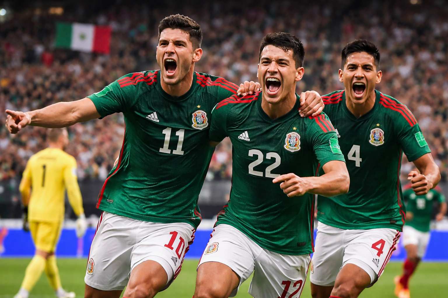 México goleó 4-0 a Islandia en amistoso rumbo al Mundial 2026