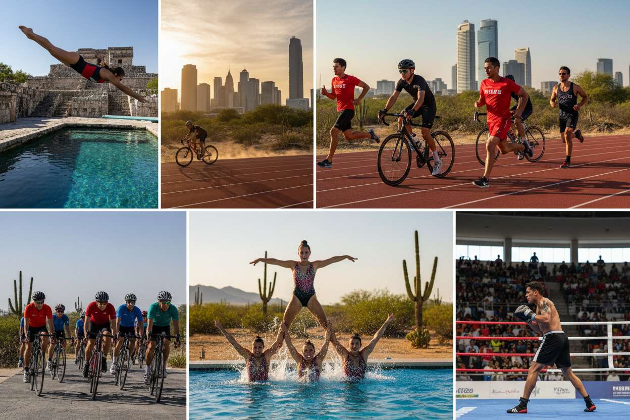 Olimpiada Nacional 2026: 7 estados serán sede del evento deportivo