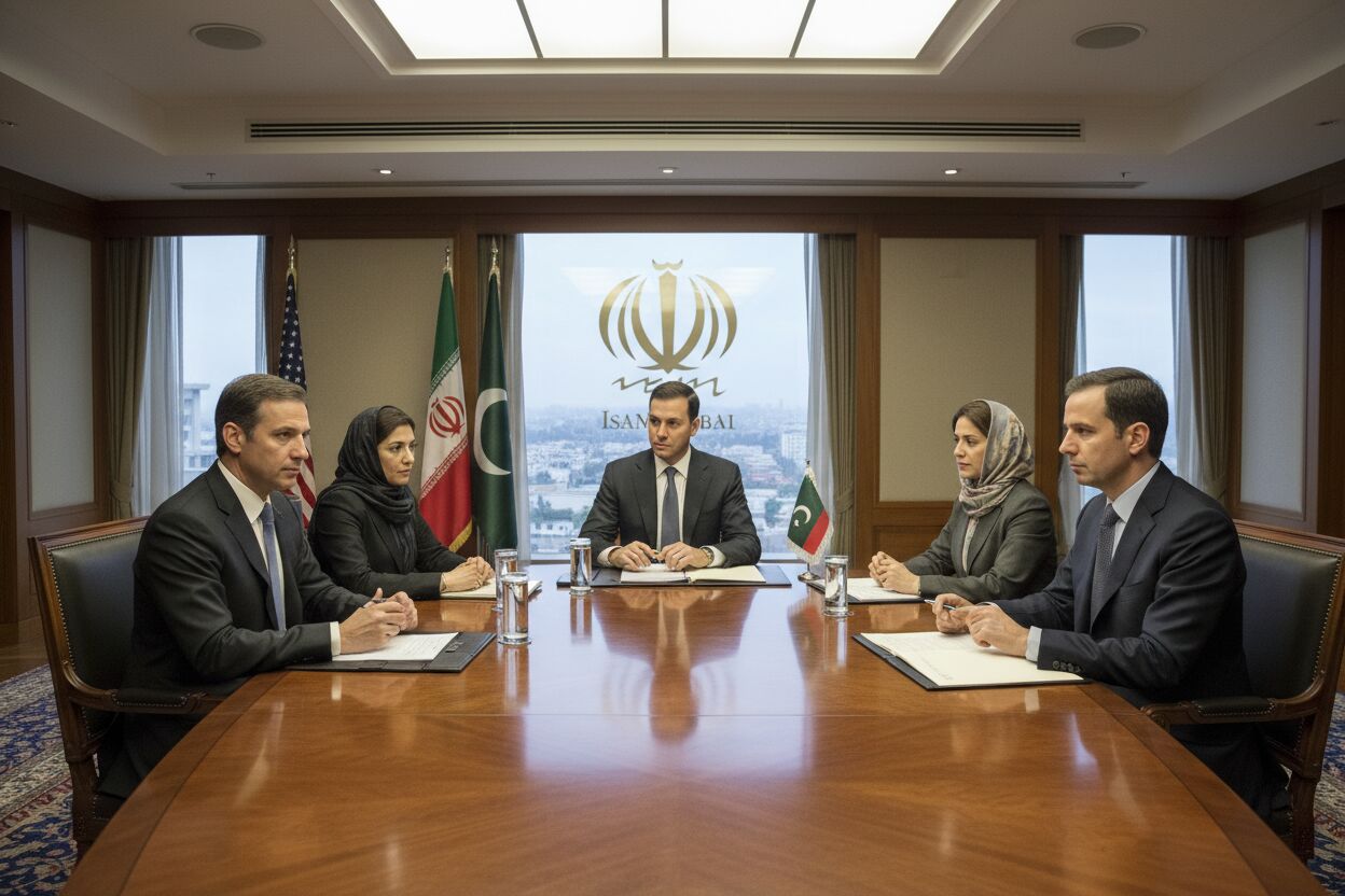 Estados Unidos e Irán vuelven a hablar en Pakistán; petróleo baja tras señales de negociación