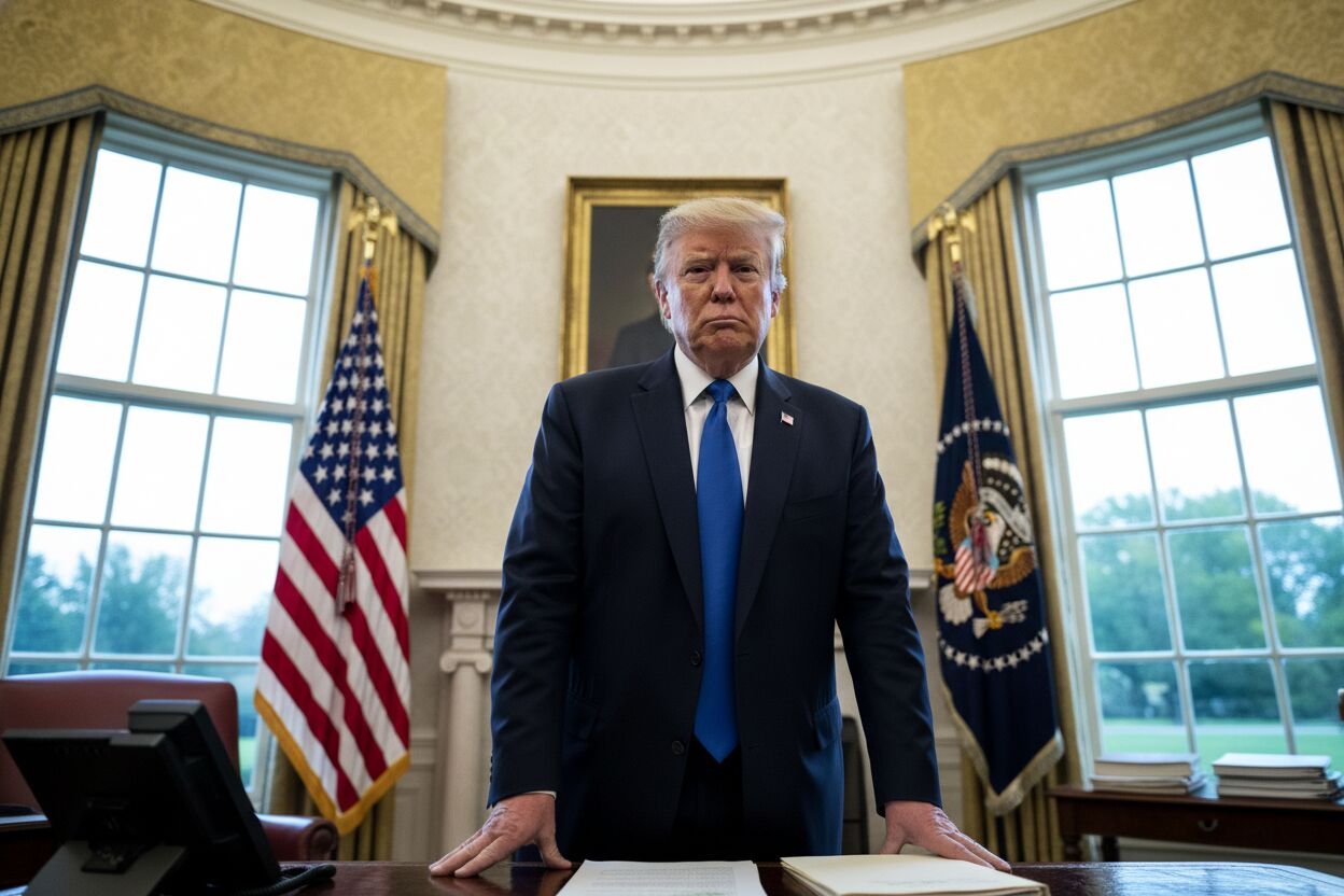 Desaprobación a Trump alcanza máximo histórico en segundo mandato