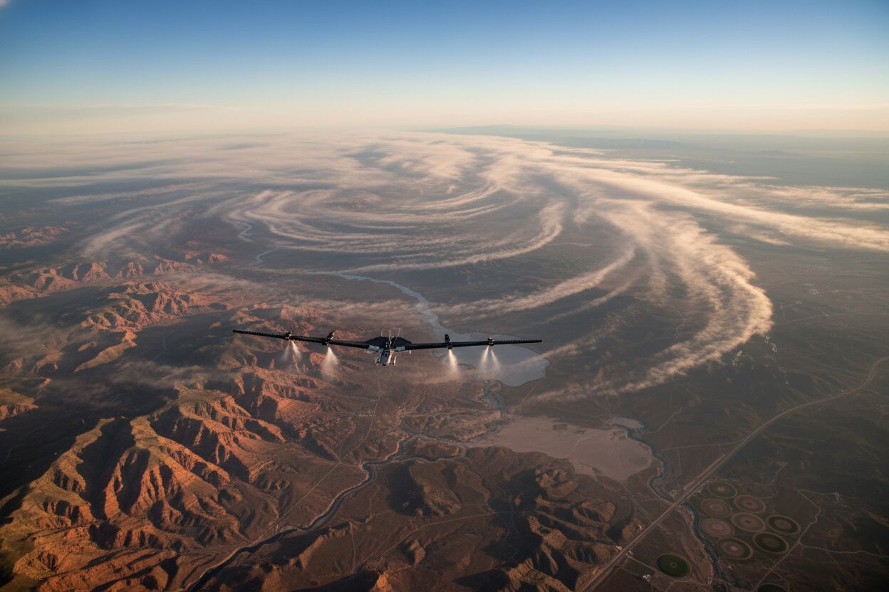 Drones siembran nubes para combatir la sequía en Estados Unidos