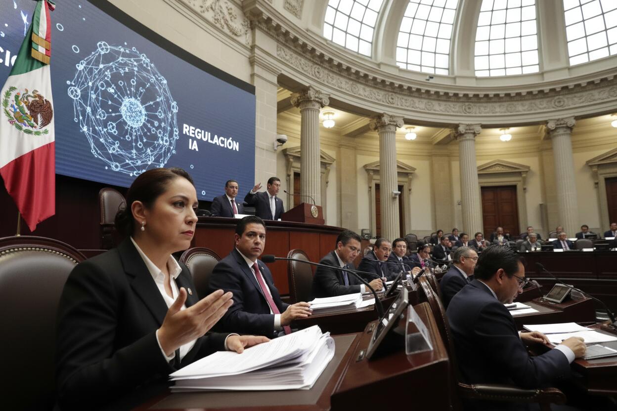 Senado de México presenta iniciativa para regular la inteligencia artificial y los datos personales 