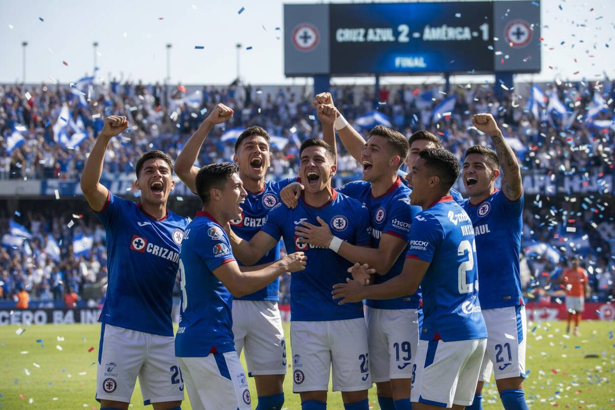 Cruz Azul golea 3-0 a Atlético Nacional en amistoso de California