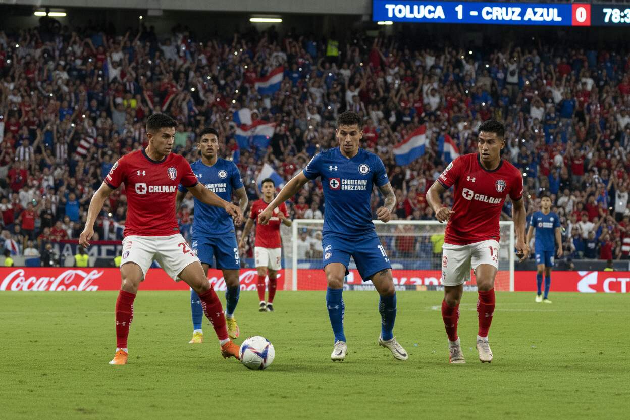 Toluca vs Cruz Azul: La batalla por el millón de dólares en la Liga MX