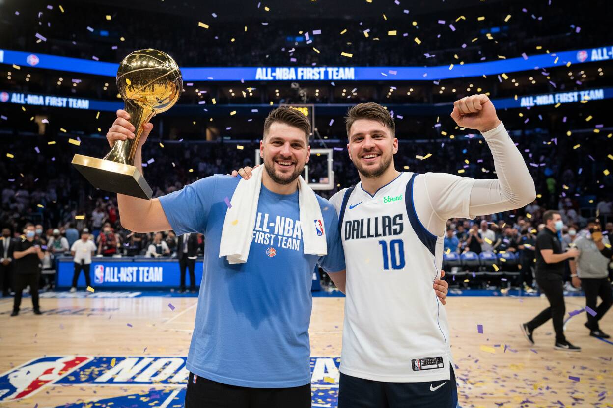 Wembanyama lidera el primer equipo All-NBA junto a Jokic, Doncic y Cunningham