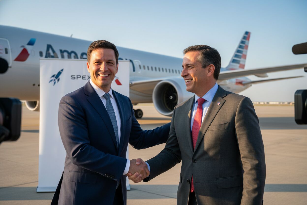 Starlink llega a American Airlines: Wi-Fi en vuelo para cientos de aviones