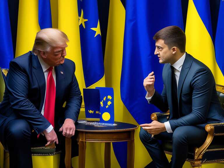 Trump critica a Zelenski por prolongar los campos de la muerte en Ucrania