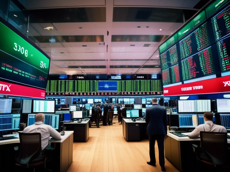 Wall Street en rojo por aranceles de Trump a México, Canadá y China