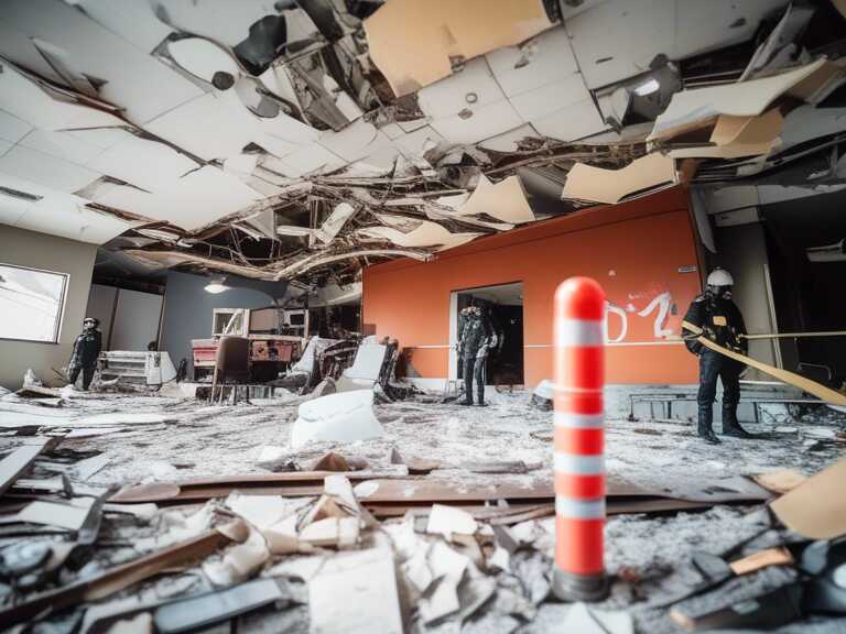 Techo se derrumba en cine durante proyección de 'Capitán América'  
