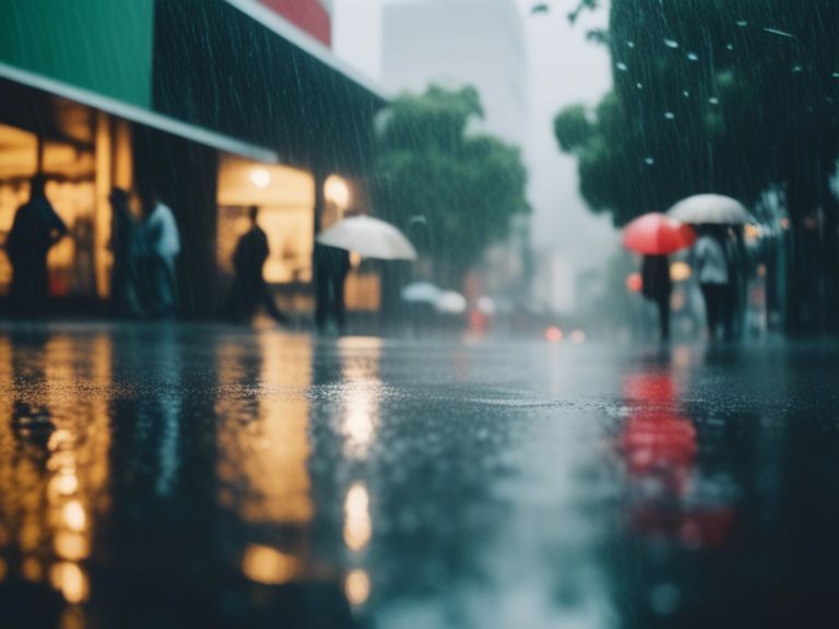¡Seguirán las lluvias! Pronóstico del clima hoy jueves 24 de abril de 2025