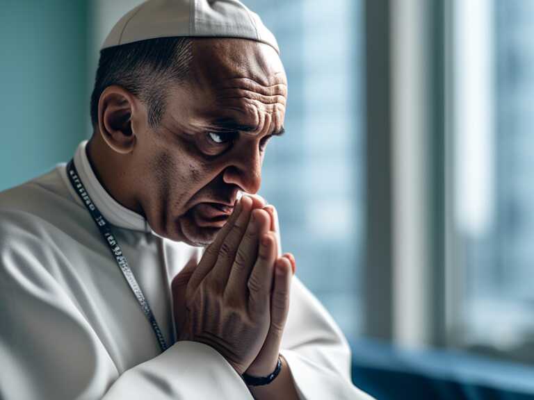 Papa Francisco mejora, activo y trabajando desde el hospital