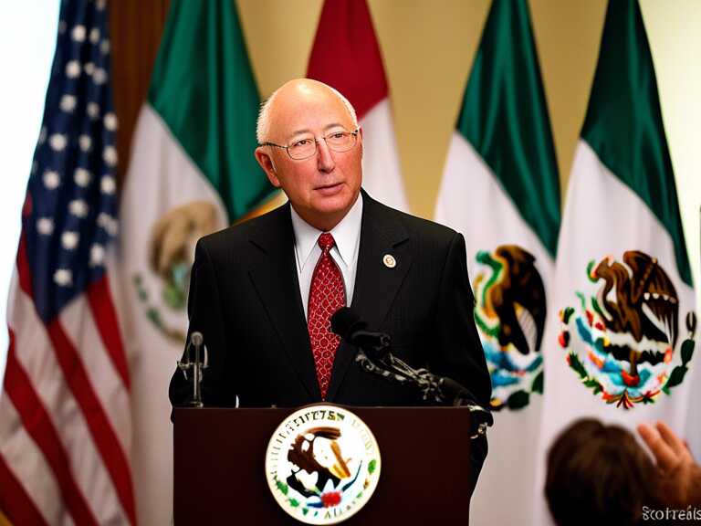 Ken Salazar se despide como embajador de EE.UU. en México tras tensiones bilaterales