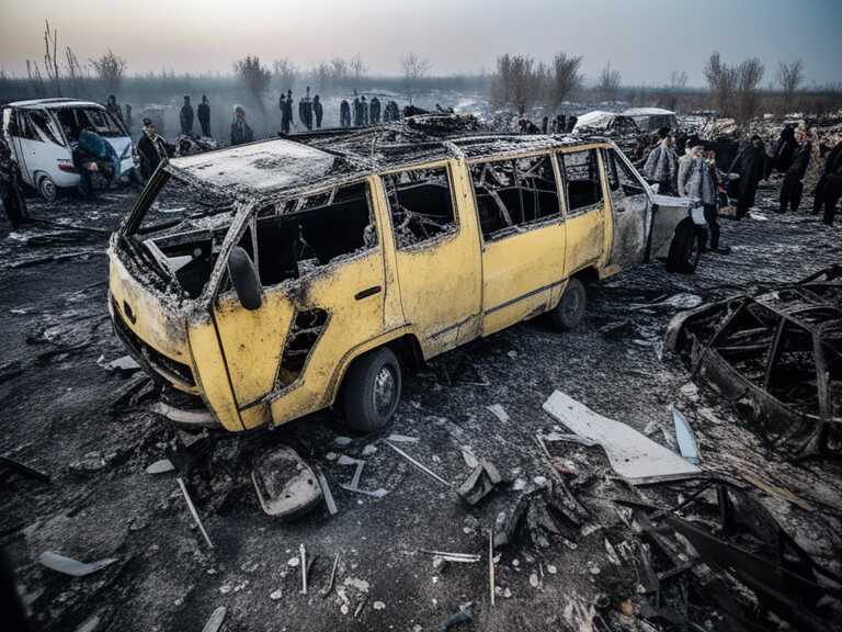 Rusia lanza ataques con drones en Ucrania: víctimas y caos en transporte público