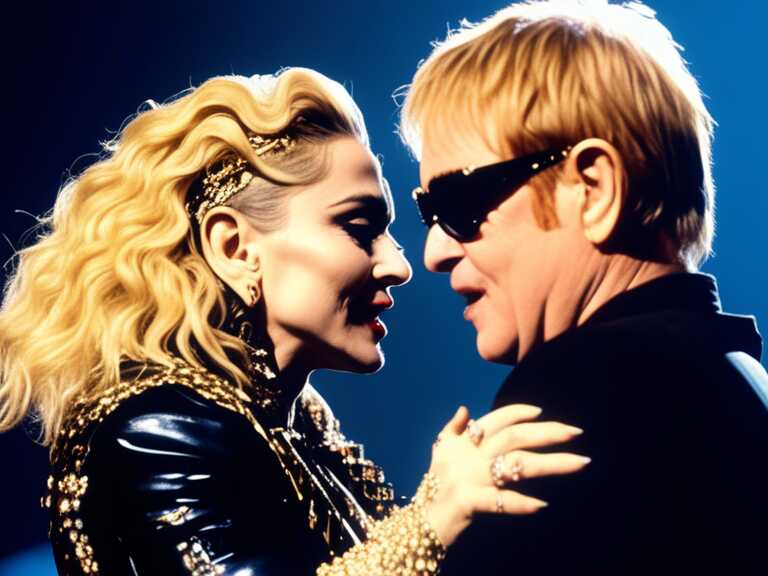 Madonna y Elton John: La sorprendente reconciliación de dos íconos tras dos décadas de enemistad