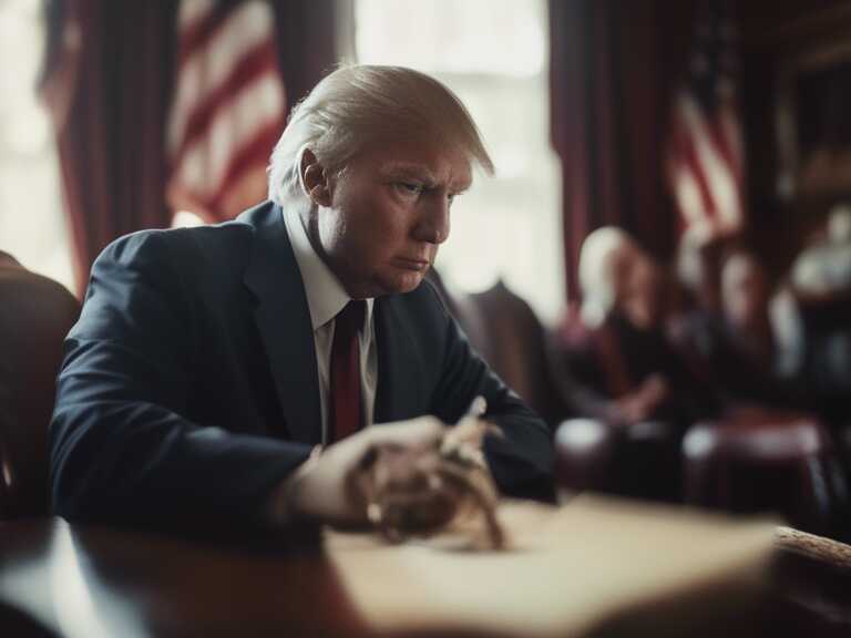 Trump firma ley que permite detener migrantes por delitos menores sin condena previa