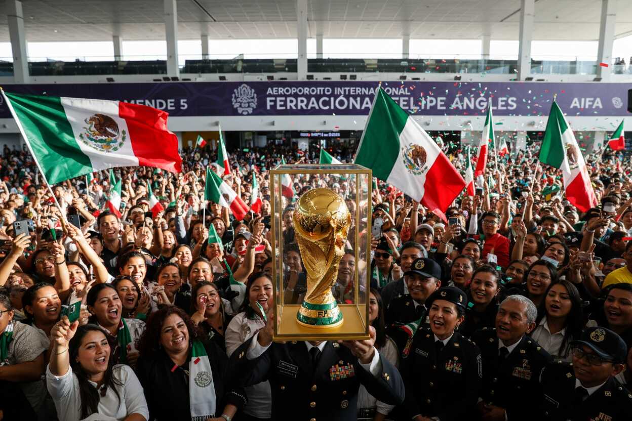 Trofeo del Mundial 2026 llega al AIFA este viernes 27 de febrero