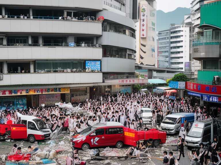 Explosión en centro comercial de Taiwán deja cuatro muertos y 26 heridos