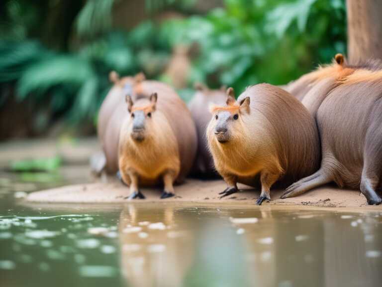 Descubre los mejores lugares para conocer capibaras en zoológicos y parques de México