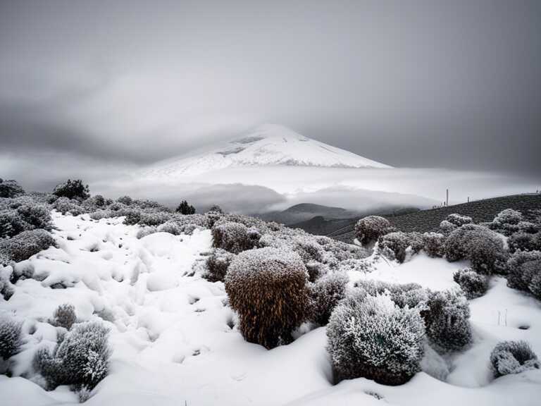 Volcanes Popocatépetl y Nevado de Toluca cubiertos de nieve: Nevado de Toluca cerrado temporalmente