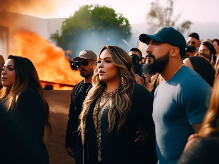 Artistas latinos demuestran su solidaridad con Los Ángeles tras devastadores incendios forestales