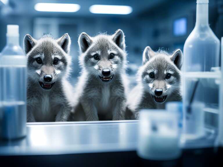 Colossal Biosciences logra resucitar al lobo terrible tras 13,000 años de extinción