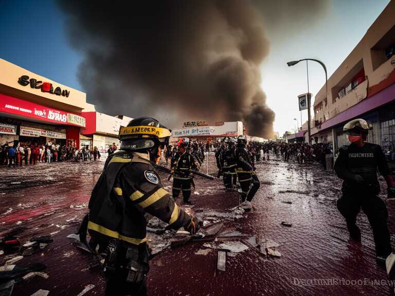 Incendio en plaza comercial de Culiacán causa daños a casino y parque de trampolines