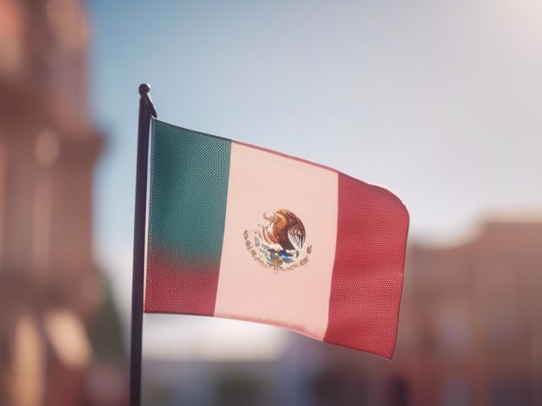 Bandera Mexicana: Elegida como la más hermosa del mundo