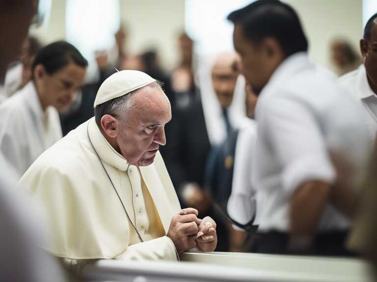 Papa Francisco hospitalizado por neumonía bilateral, el Año Santo en duda