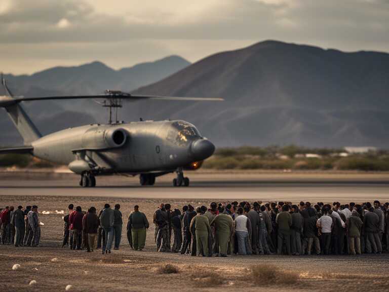 13 personas sentenciadas en Estados Unidos son trasladadas a México para cumplir condena