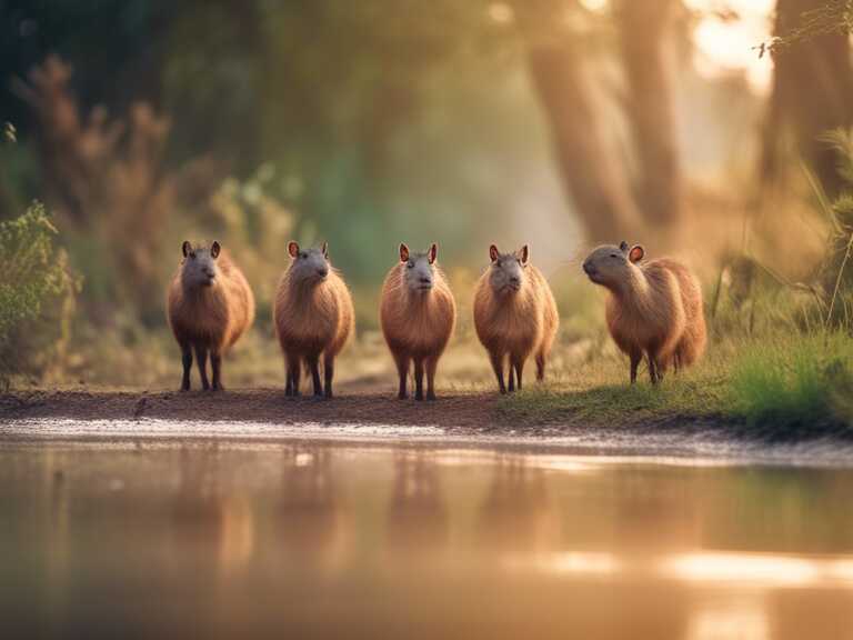 Descubre datos sorprendentes sobre los capibaras, los roedores más grandes del mundo