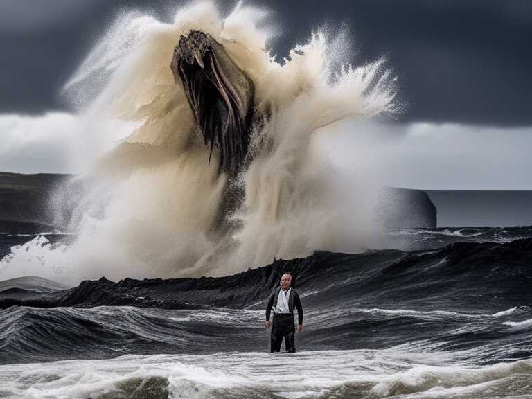 Joven chileno es tragado y escupido por una ballena jorobada