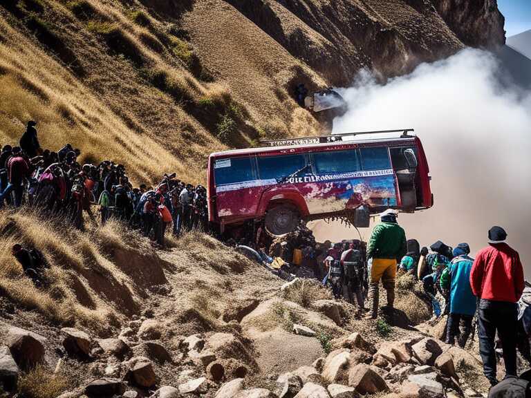 Tragedia vial en Bolivia: Al menos 31 muertos tras choque de autobús y camioneta