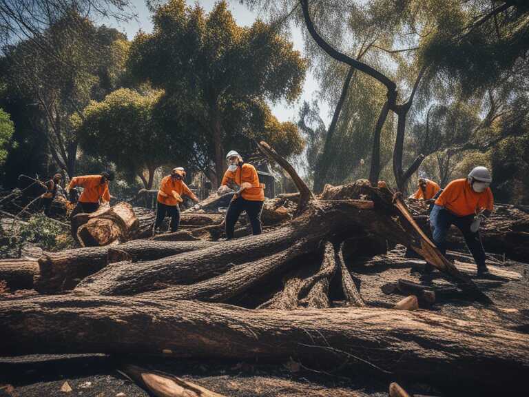 Jornaleros indocumentados se organizan para ayudar a comunidades afectadas por incendios en Los Ángeles