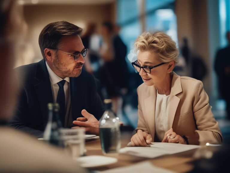 Von der Leyen y JD Vance discuten Ucrania y comercio en París