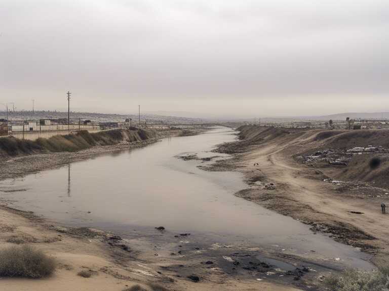 Crisis en la frontera: México planea verter 1,500 millones de litros de aguas residuales en EE.UU.