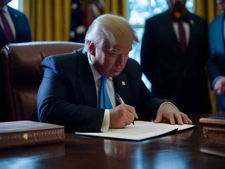 Trump firma orden ejecutiva para crear reserva gubernamental de bitcoin