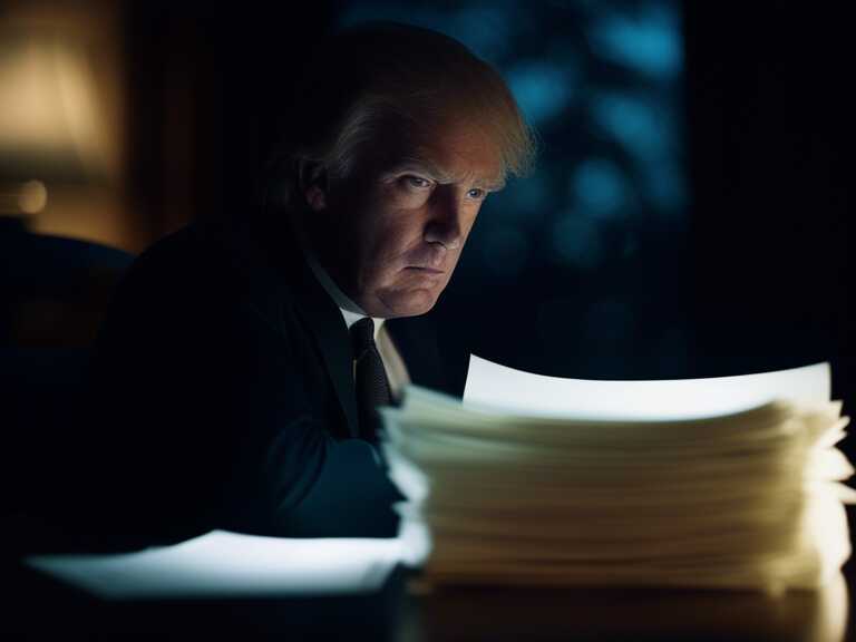 Trump evade a la prensa mientras mercados bursátiles sufren mayor caída desde su regreso al poder