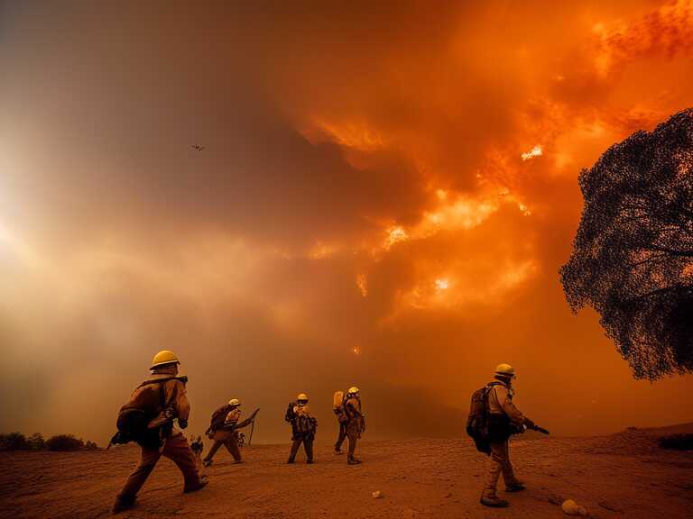 Incendios forestales en California: 2 muertes, miles de evacuados y viviendas destruidas en Los Ángeles