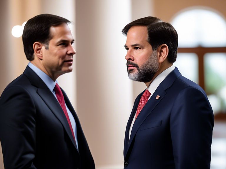 Rubio y De la Fuente discuten deportación de migrantes y fentanilo en llamada telefónica