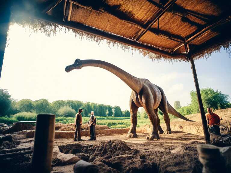 Titanosaurio completo descubierto en Francia tras hallazgo fortuito