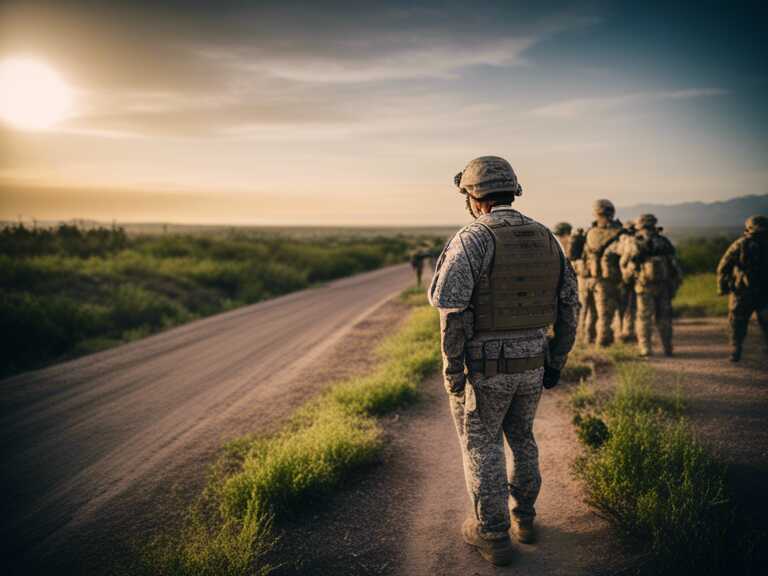 EEUU despliega más tropas en la frontera con México para reforzar la agenda antimigración